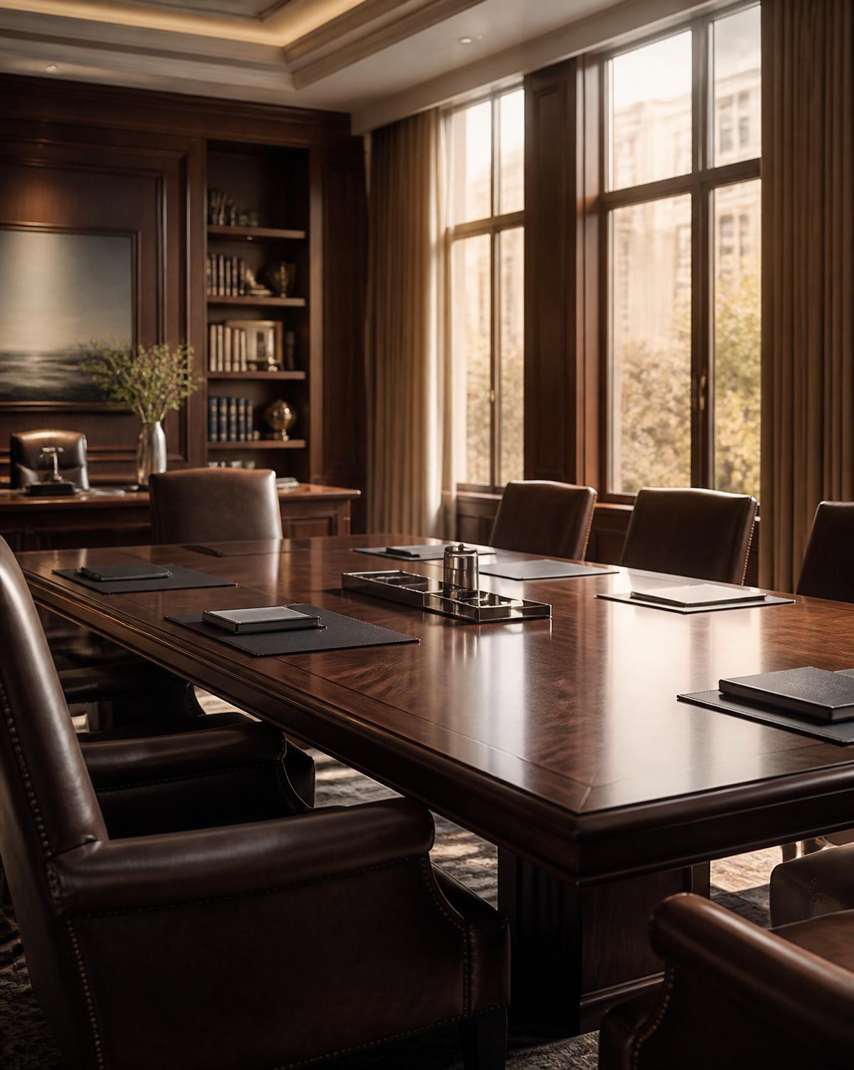 Interior of a professional office